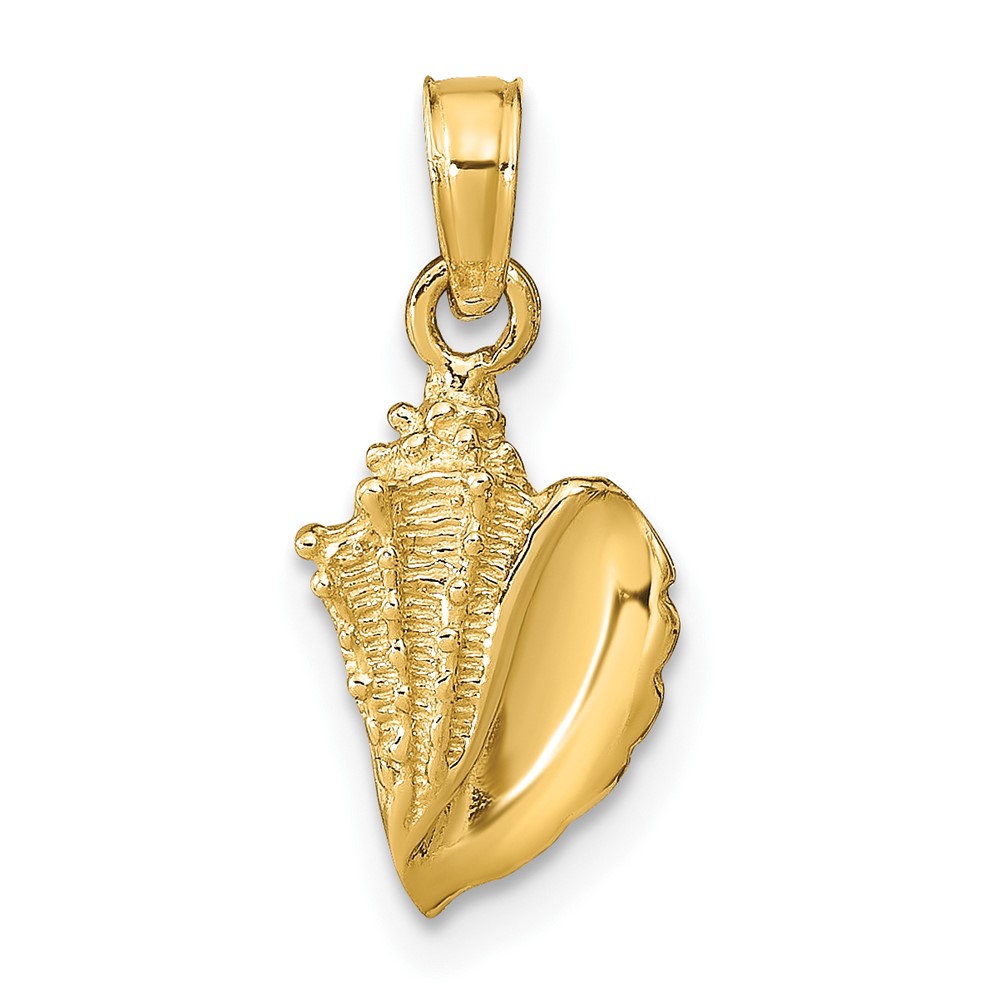 Picture of Finest Gold 10K Yellow Gold Conch Shell Pendant