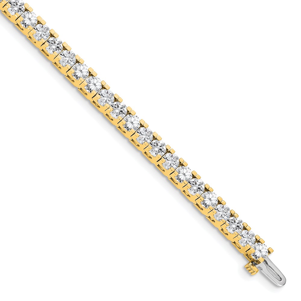 Picture of Finest Gold 14K Diamond Tennis Mounting Bracelet