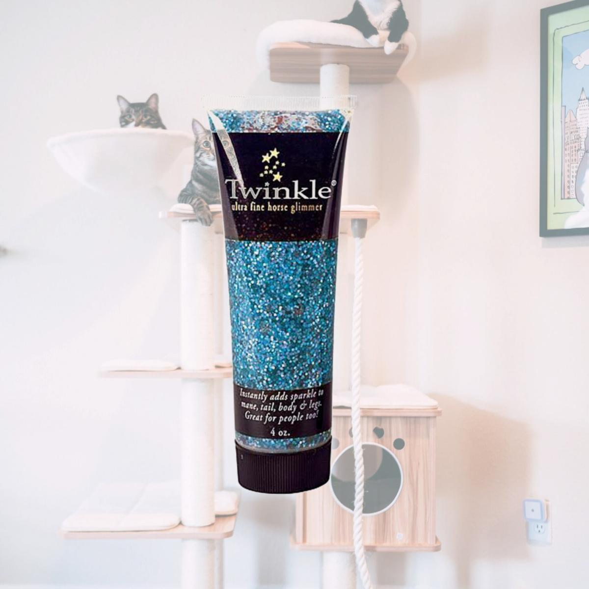 Picture of Twinkle Glitter Products TP0155 Mane & Tail Gel Gel - Hot Pink