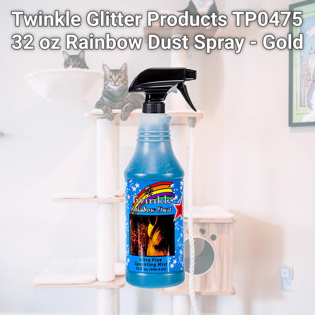 Picture of Twinkle Glitter Products TP0475 32 oz Rainbow Dust Spray - Gold