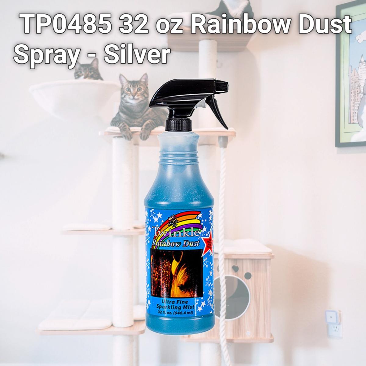 Picture of Twinkle Glitter Products TP0485 32 oz Rainbow Dust Spray - Silver