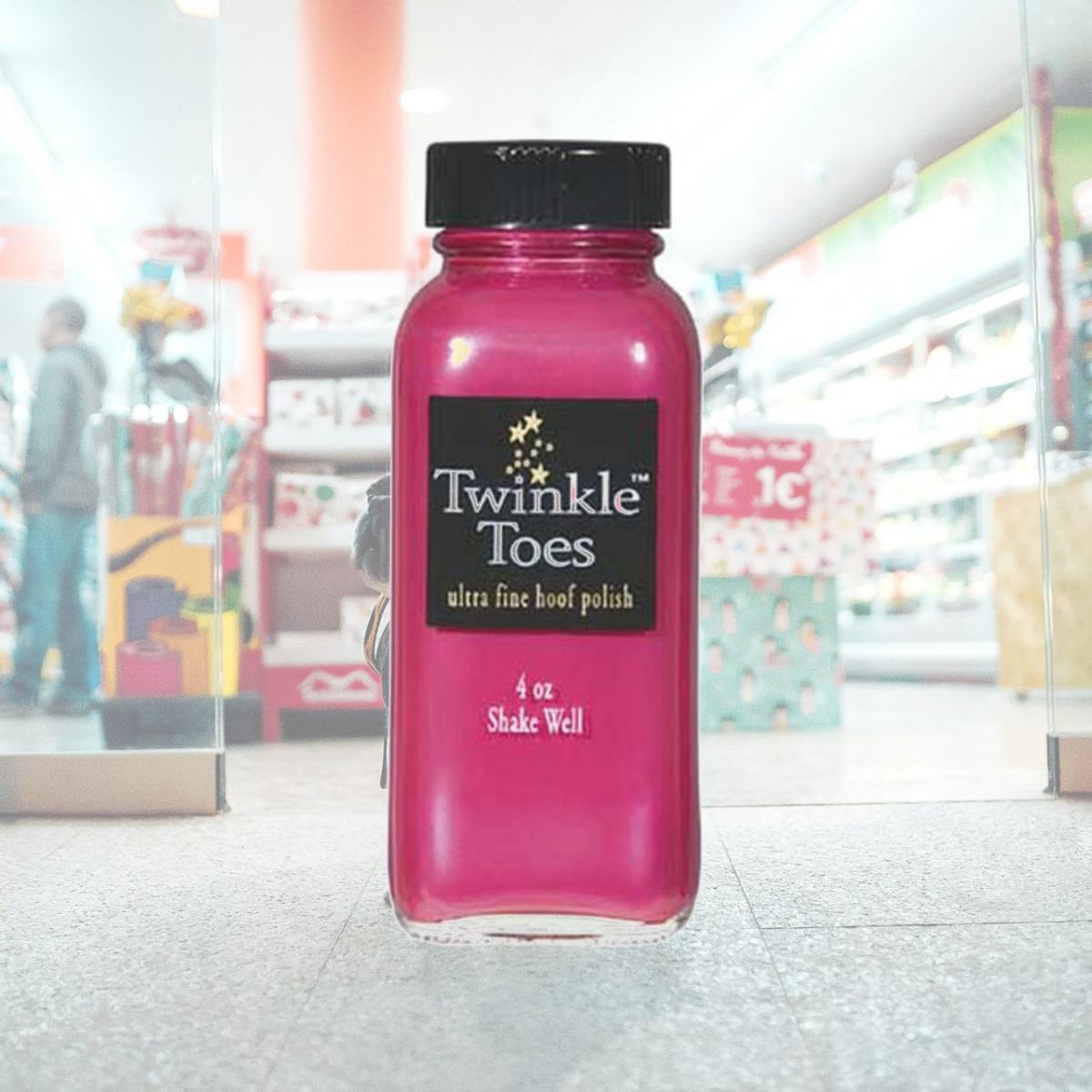 Picture of Twinkle Glitter Products TP0565 4 oz Toes Satin Hoof Polish - Pink
