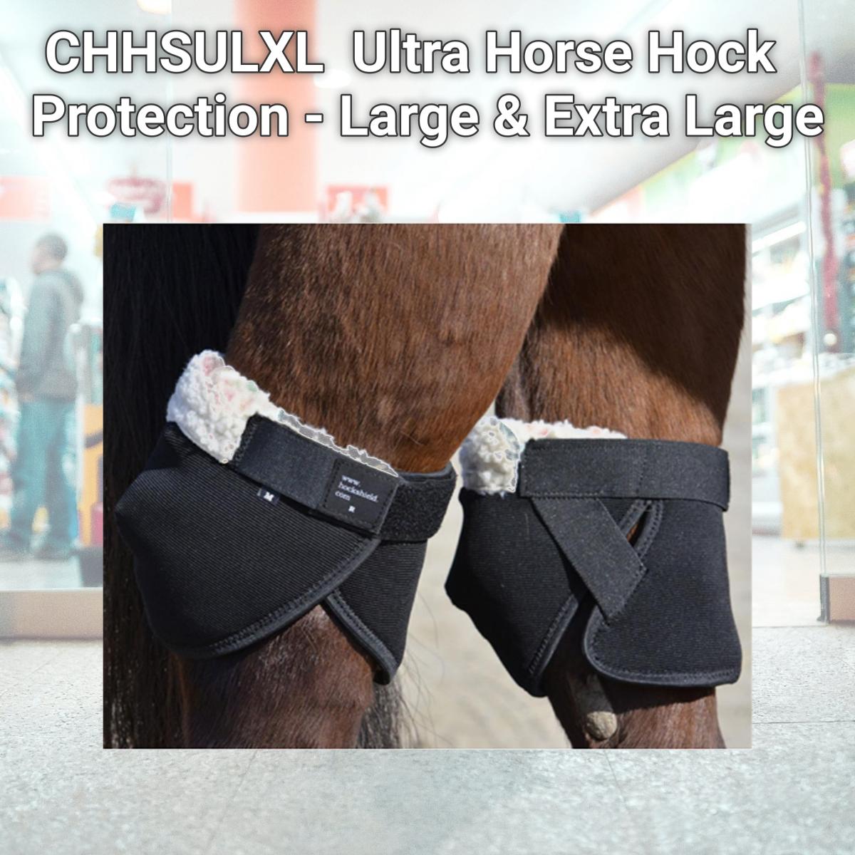 Picture of Hock Shield CHHSULXL Hock Shield Ultra Horse Hock Protection - Large & Extra Large