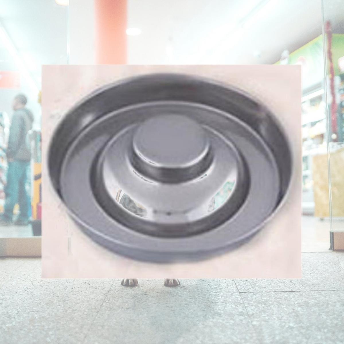 Picture of QT Dog SS0129 15&quot; Puppy Saucer Stainless Steel