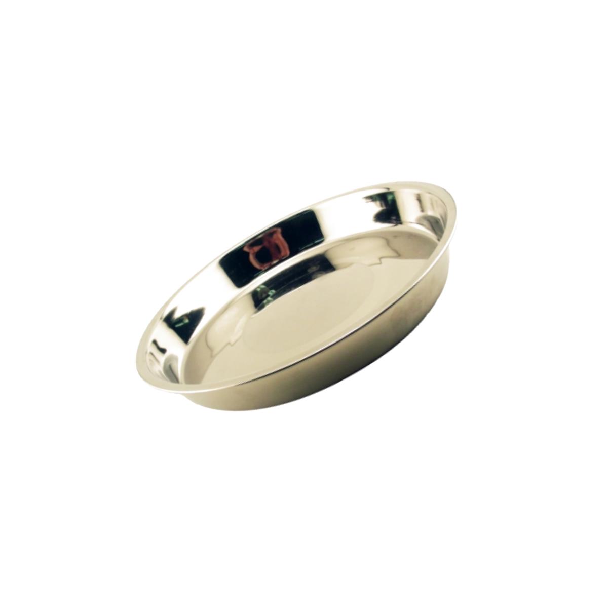Picture of QT Dog SS0247 8&quot; Puppy Pan - Stainless Steel