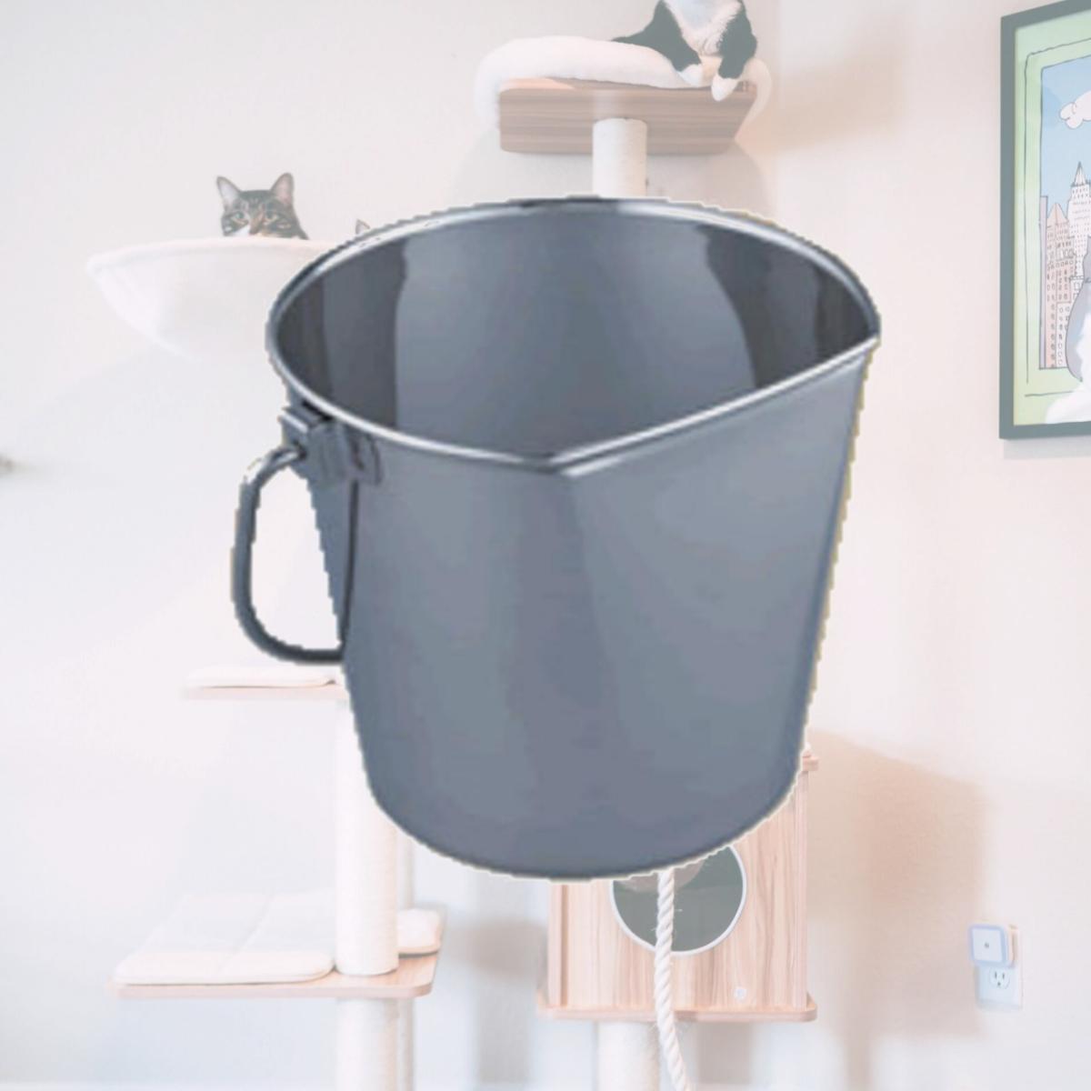 Picture of QT Dog SS0222 4 Quart Flat Sided Bucket