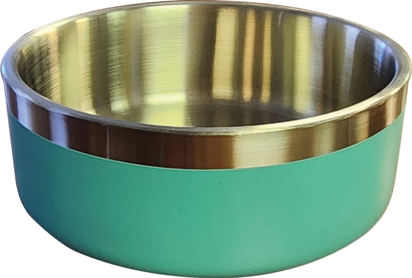 SS0444 Medium Double Wall Bowl, Aqua