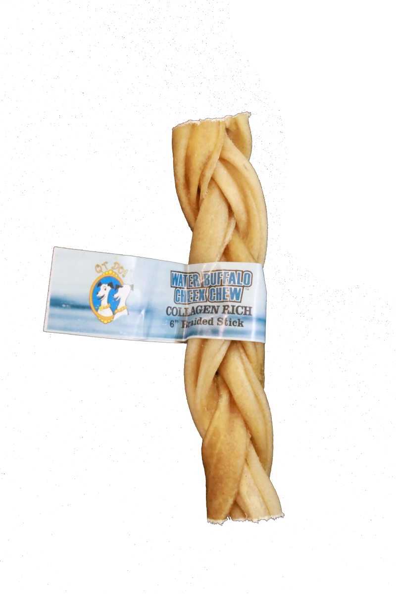3710 Water Buffalo Braided Collagen Stick - 6'