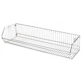 Quantum Storage 204812BC Modular Wire Shelf Basket, 48 x 12 in.