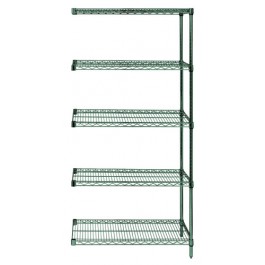 Picture of Quantum Storage AD54-1436P-5 5-Shelf Proform Wire Shelving Add-On Unit - 14 x 36 x 54 in.