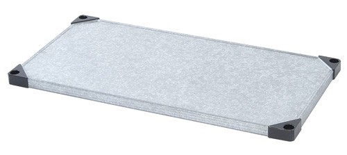 Quantum Storage 2442SS Stainless Steel Solid Shelves, 24 x 42 in.