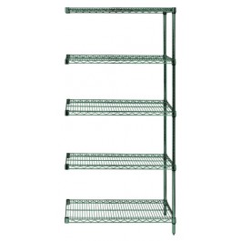 Wire Shelving Add-On Unit Proform - 24 x 36 x 74 in.