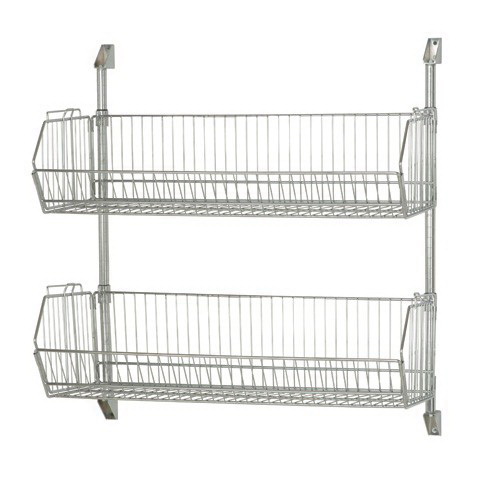 Wire Baket Cantilever Wall Mount - 14 x 36 in.
