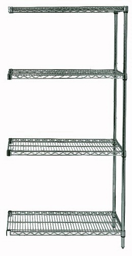 Quantum Storage AD86-2454P Proform Wire Shelving Add-On Unit