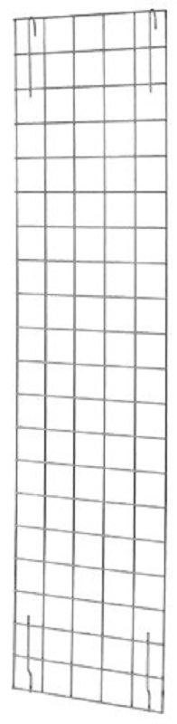 Quantum Storage EP128 Modular Enclosure Panel - Chrome, 12 x 84 in.