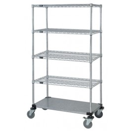 4-Wire Shelf Mobile Cart - 63 in.