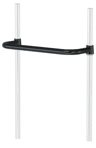 Quantum Storage PH18BK Black Push Handle, Black - 18 in.