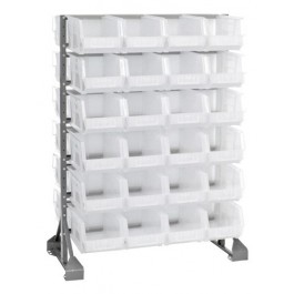 Double Sided, 12 Rail Unit with 48 Bins