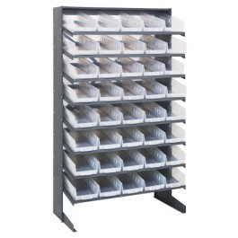 Picture of Quantum Storage QPRS-104CL Single Sided Pick Rack with 40 Storage Bins