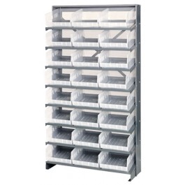 Picture of Quantum Storage QPRS-209CL Single Sided Pick Rack with 24 Storage Bins