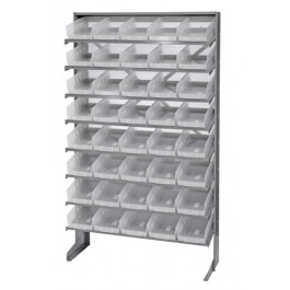 Picture of Quantum Storage QPRS-102CL Single Sided Pick Rack with 40 Storage Bins