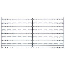 Picture of Quantum Storage WLP-1836C Chrome Wire Louvered Panels - 36 x 18 in.