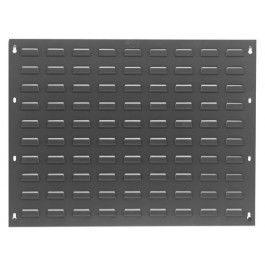 27 x 21 in. Gray Louvered Panel