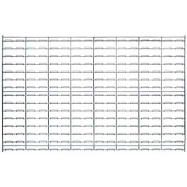 Picture of Quantum Storage WLP-3048C Chrome Wire Louvered Panels - 48 x 30 in.