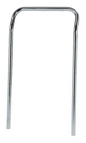 Stainless Steel 18 in. Utility Cart U-Handles