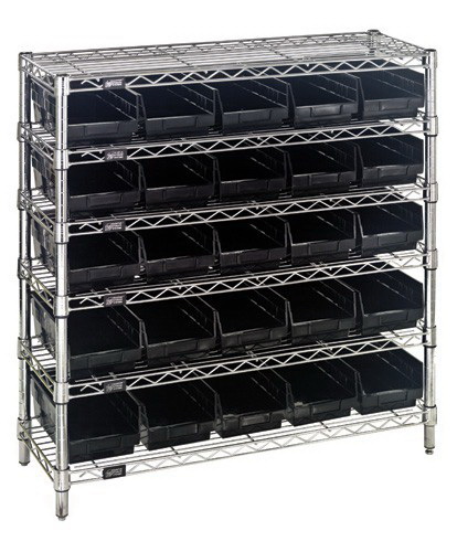 Complete Conductive Bin Center, 25 QSB102CO BINS