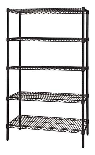 Black Wire Shelving Unit - 24 x 60 x 63 in.
