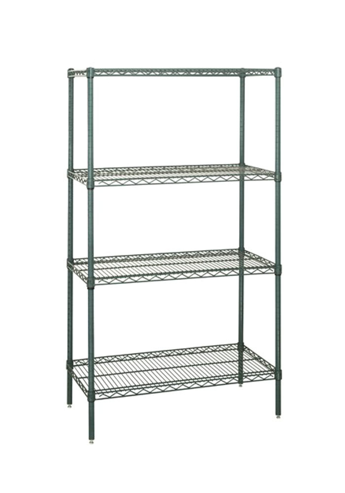 Wire 4 Shelf Starter Kit, Proform - 36 x 36 x 86 in.