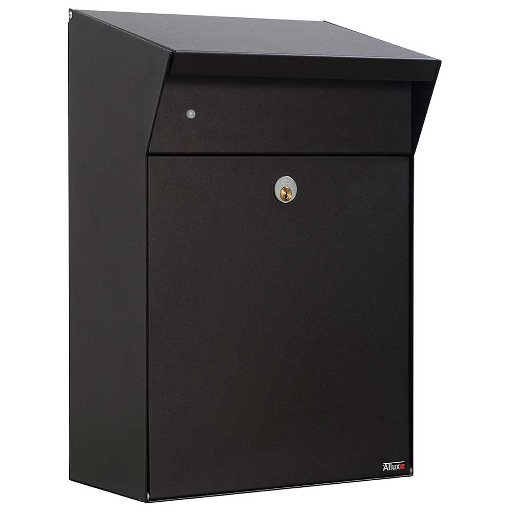 ALX-BWP Allux Bjorn Wall Mounted Parcel Box, Black