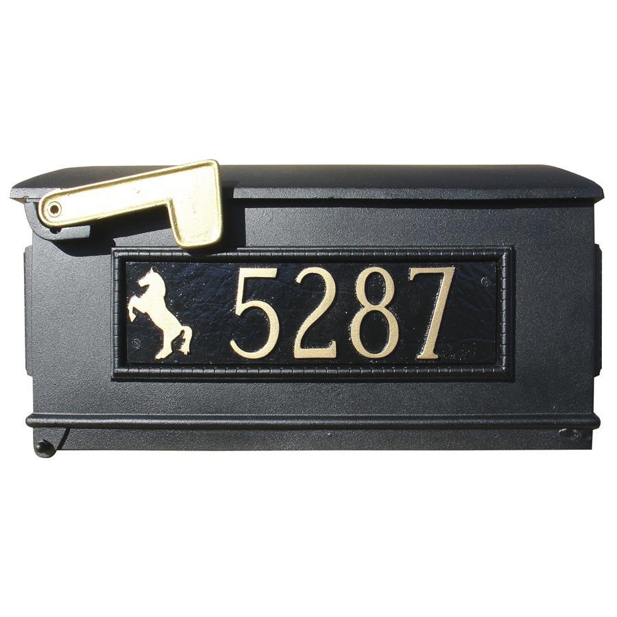 LMC-H-ADD 3 Cast Aluminum Address Plates with Horse