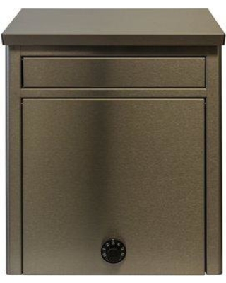 WF-WL15205 Kalos Stainless Steel Wall Mounted Mailbox with Combo Lock