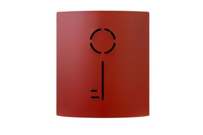 WF-W7019RD Wall Mounted Key Keeper, Red