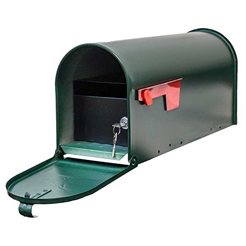 E1 Economy Mailbox Only with Locking Insert - Green