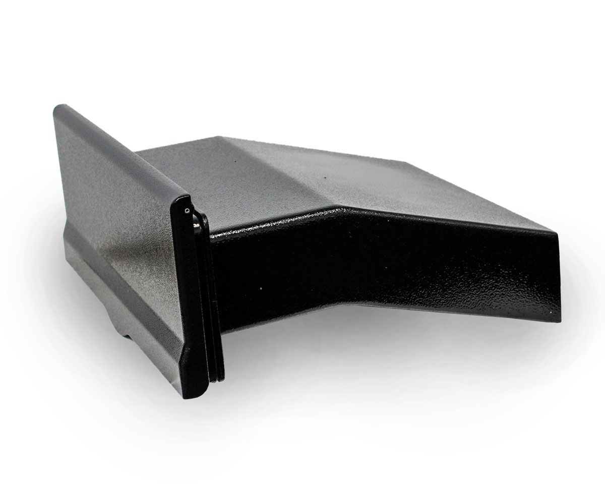 Liberty Black Color Letter Plate with 10 in. Chute Wall Liner