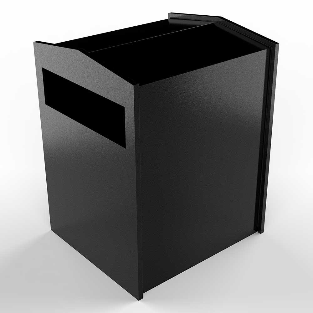 LSF-LS10CON 18 in. Liberty Collection Box ONLY - Black