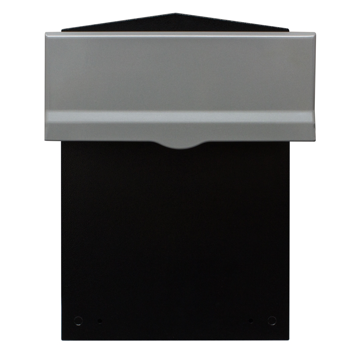 LIB-SLVR-LM6-810 Liberty Rear Access Collection Box with Silver Letter Plate & 8-10 in. Adjustable Chute