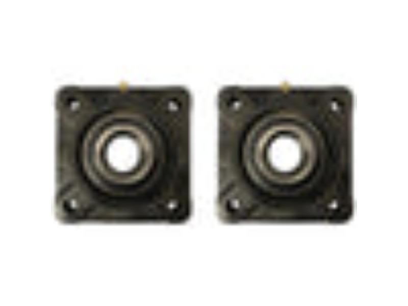 Flange Bearing - Durable Design - Pack of 2 - Essential for Chipper Shredders