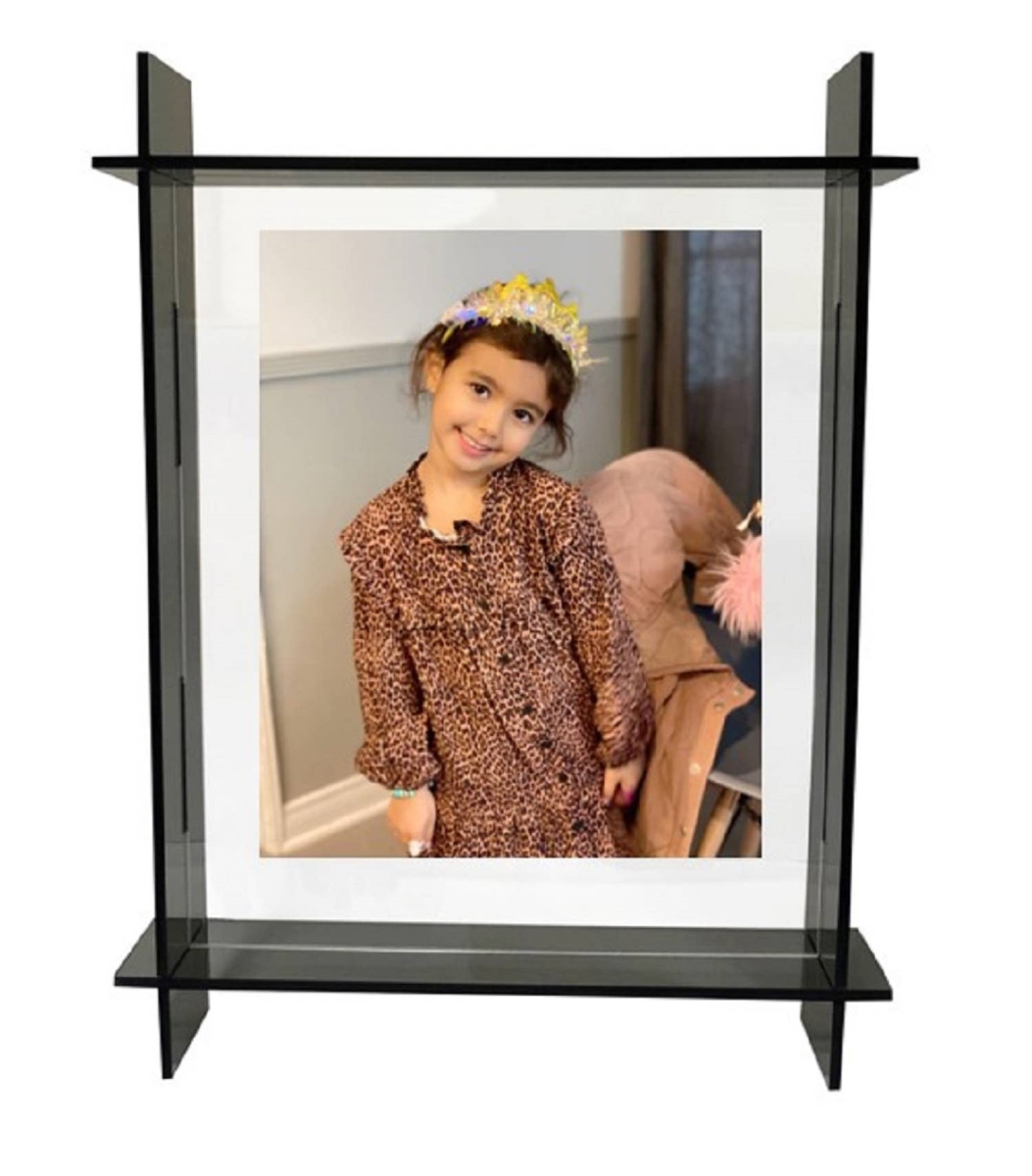 5 x 7 in. Lucite Frame, Grey