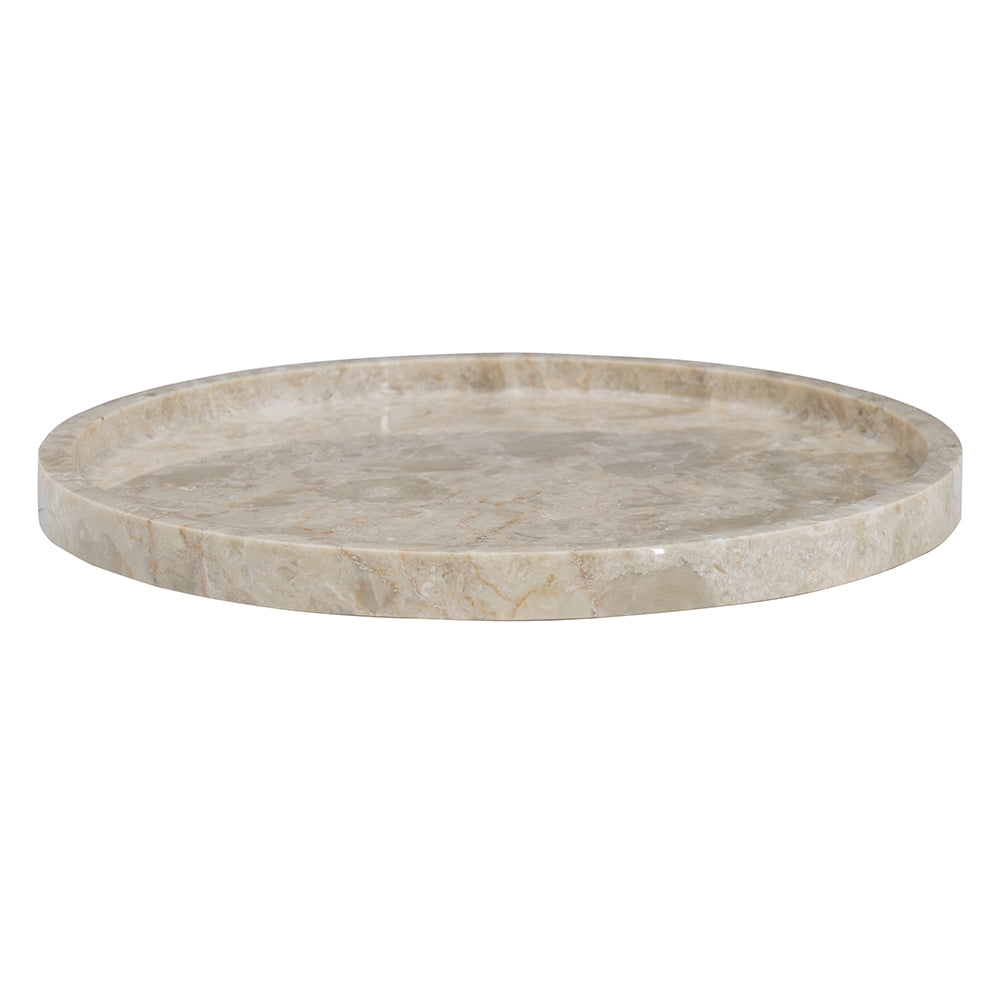 86458 Small Marble Decorative Plate