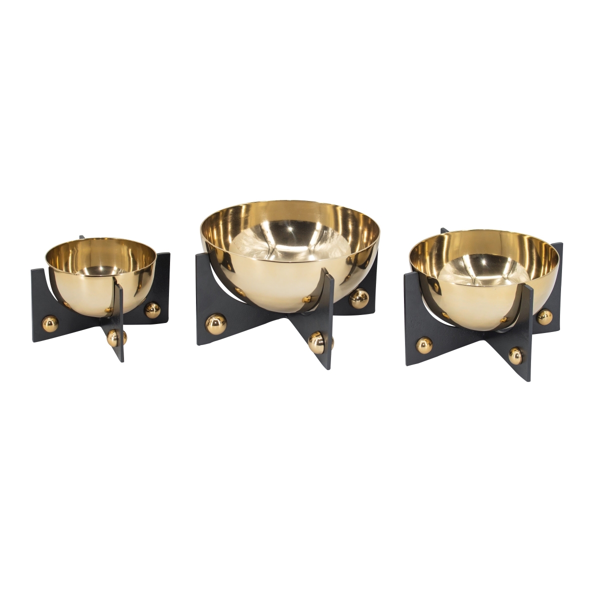 LB78255 S/3 Bowls W/Stand