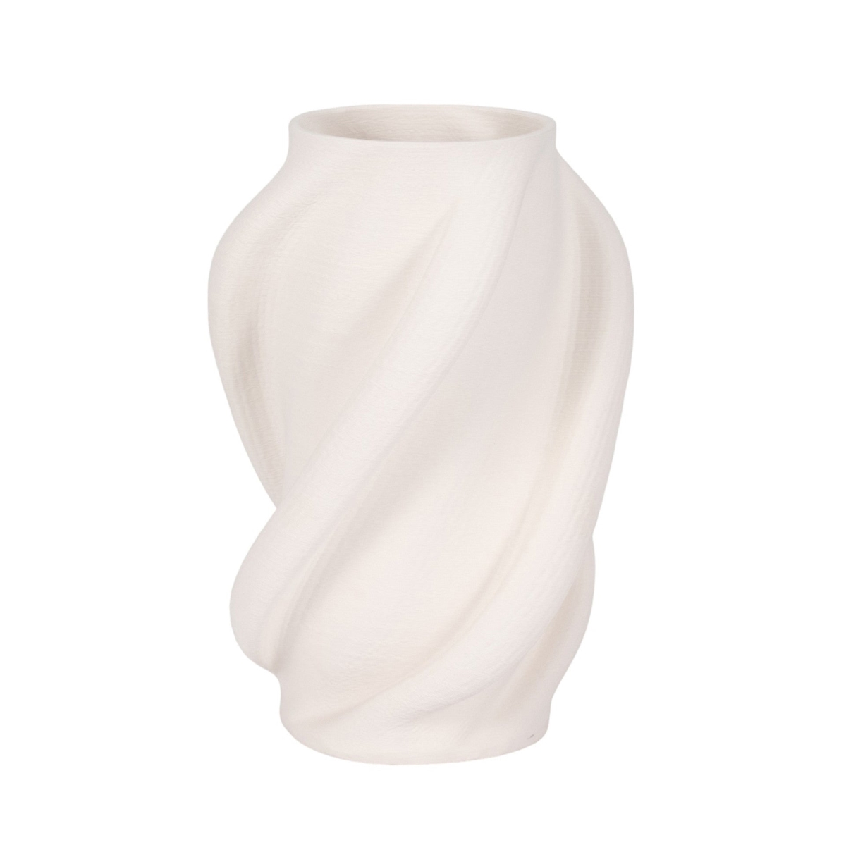 Picture of R16 HOME EV20095-02 Murano 3D 15&apos;White Vase