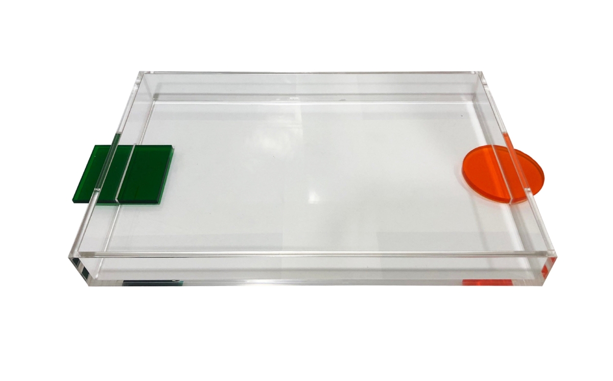LTH02-BY Blue/Yellow Handle Trays