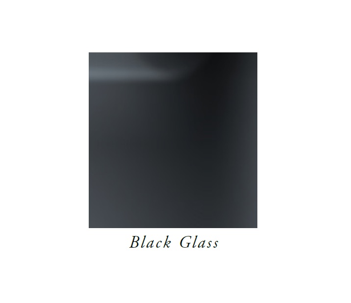 Ray Murray DVP34RB Black Glass Liner for Rainier Fireplace Insert