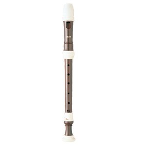 Aulos Haka Series Alto Recorder, Wood Grain - 3 Piece