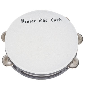 Rhythm Band Instruments AST1100 8 in. Economy Scripture Tambourine
