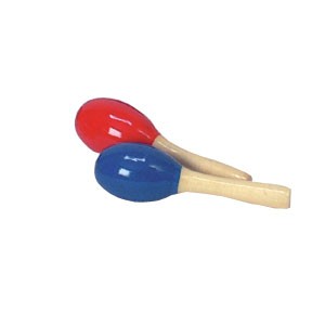 Musical Instrument 5 in. Maracitas, Pair